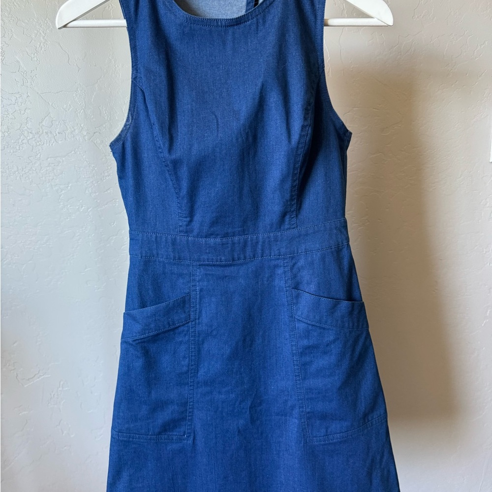 Lush Royal Blue Halter A-Line Dress